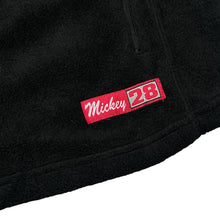 Load image into Gallery viewer, Disney MICKEY SPORT Mickey Mouse Embroidered Patch Zip Fleece Sweatshirt
