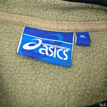 Load image into Gallery viewer, Vintage 90&#39;s ASICS Classic Embroidered Mini Logo Fleece Crewneck Sweatshirt
