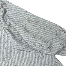 Load image into Gallery viewer, Vintage 90&#39;s Joka Grey Black Speckled Striped Long Sleeve Button-Up Flannel Shirt
