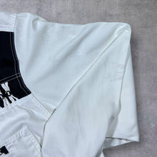 Load image into Gallery viewer, Vintage John Baner Cowboy Western Lace Panel White Popper Long Sleeve Shirt
