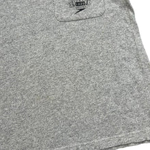 Load image into Gallery viewer, Vintage 90&#39;s SPEEDO &quot;The Legend&quot; Pocket Graphic Grey Short Sleeve T-Shirt
