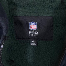 Load image into Gallery viewer, NFL Pro Line GREEN BAY PACKERS Embroidered Spellout Fleece Lined Zip Hoodie
