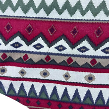 Load image into Gallery viewer, Vintage Aztec Crazy Abstract Patterned Multi Colour Long Sleeve Flannel Shirt
