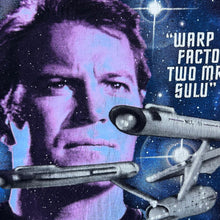 Load image into Gallery viewer, Vintage STAR TREK (1995) "Warp Factor Two Mr. Sulu" Sci-Fi TV Show Movie Graphic T-Shirt
