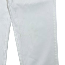 Load image into Gallery viewer, DICKIES Worker Crop Roll Hem Classic White Skater Trousers
