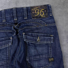 Load image into Gallery viewer, G-Star Raw 96 "Elwood 5620" Y2K Classic Blue Denim Loose Fit Jeans
