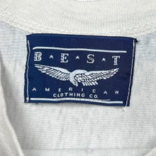 Load image into Gallery viewer, Vintage 90’s Best American Clothing Floral Graphic Striped Scoop Neck T-Shirt
