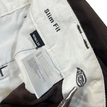 Load image into Gallery viewer, DICKIES &quot;Slim Fit&quot; Classic Brown Worker Skater Chinos Pants Trousers Bottoms
