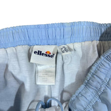 Load image into Gallery viewer, Early 00&#39;s ELLESSE Classic Mini Logo Baby Blue Tracksuit Bottoms
