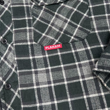 Load image into Gallery viewer, Vintage PLANAM Lumberjack Plaid Check Thick Sherpa Teddy Fleece Lined Flannel Over Shirt
