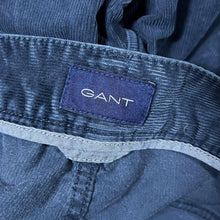 Load image into Gallery viewer, GANT Regular Fit Classic Blue Corduroy Cord Straight Leg Trousers

