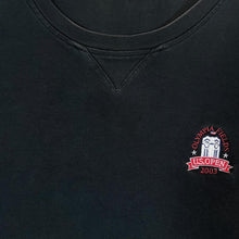 Load image into Gallery viewer, Vintage POLO GOLF RALPH LAUREN &quot;US Open 2003&quot; Golf Mini Logo Black Crewneck Sweatshirt
