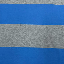 Load image into Gallery viewer, NIKE Classic Mini Logo Spellout Graphic Colour Block Striped T-Shirt
