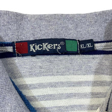 Load image into Gallery viewer, Vintage KICKERS Classic Multi Striped Embroidered Mini Logo Short Sleeve Polo Shirt
