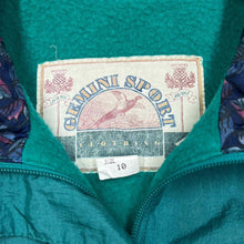 Load image into Gallery viewer, Vintage 90’s GEMINI SPORT Floral Patterned Collar Fleece Lined Windbreaker Ski Jacket
