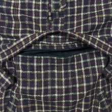 Load image into Gallery viewer, Vintage Sanu-Babu Plaid Check Lined Hooded Pullover Smock Hoodie
