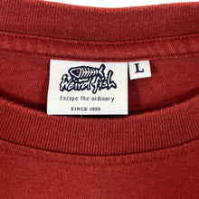 Load image into Gallery viewer, WEIRD FISH &quot;The Dukes Of Haddock&quot; Parody Spellout Graphic Red T-Shirt

