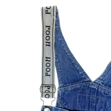 Load image into Gallery viewer, Vintage 90's Disney POOH Tigger Winnie Embroidered Blue Denim Dungarees Shortall
