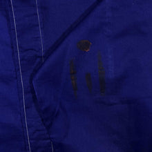 Load image into Gallery viewer, Vintage Locontap French Chore Worker Style Navy Blue Button Cotton Jacket
