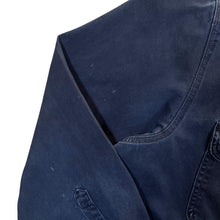Load image into Gallery viewer, Vintage Carhartt "Original Fit" Navy Blue Long Sleeve Heavy Cotton Distressed Shirt
