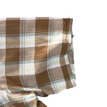 Load image into Gallery viewer, Vintage H BAR C California Ranchwear Cowboy Western Check Popper Short Sleeve Distressed Shirt

