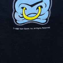 Load image into Gallery viewer, Vintage Screen Stars WWF (1998) The Rock “Layin’ The Smack Down” Wrestling T-Shirt
