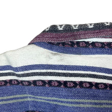 Load image into Gallery viewer, Vintage 90&#39;s FRIENDS Multi Striped Aztec Patterned Long Sleeve Flannel Shirt
