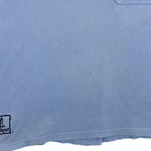 Load image into Gallery viewer, Early 00&#39;s ROCKPORT Embroidered Pocket Spellout Faded Distressed Blue T-Shirt
