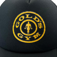 Load image into Gallery viewer, Vintage GOLD'S GYM Classic Logo Spellout Graphic Mesh Trucker Baseball Cap
