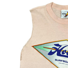 Load image into Gallery viewer, Vintage 90&#39;s HOBIE SURFBOARDS Made In USA Graphic Cutoff Sleeveless Single Stitch T-Shirt
