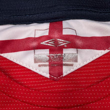Load image into Gallery viewer, Umbro ENGLAND Football Embroidered Crest Logo Football Shirt Top

