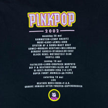 Load image into Gallery viewer, Vintage Screen Stars PINKPOP (2002) Rock Music Band Festival Souvenir T-Shirt
