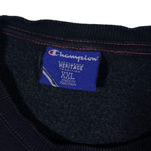 Load image into Gallery viewer, Champion Ball State University Cardinals Embroidered College Black Crewneck Sweatshirt
