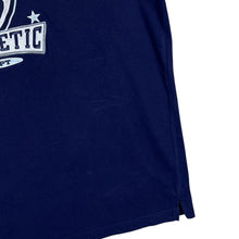 Load image into Gallery viewer, Vintage WARNER BROS (2002) &quot;Atheltic Dept.&quot; Embroidered Logo Spellout V-Neck T-Shirt
