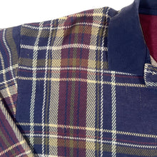 Load image into Gallery viewer, Vintage Nautica Tartan Plaid Check Mini Logo Long Sleeve Polo Shirt
