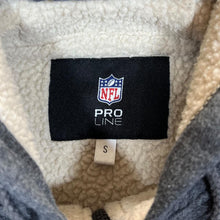 Load image into Gallery viewer, NFL Pro Line CAROLINA PANTHERS Embroidered Football Fleece Lined Zip Hoodie
