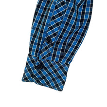 Load image into Gallery viewer, Carhartt Rugged Outdoor Wear Blue Black Check Long Sleeve Cotton Shirt
