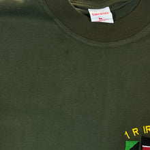 Load image into Gallery viewer, ROYAL IRISH &quot;Jambo&quot; Embroidered Army Military Khaki Green Short Sleeve T-Shirt
