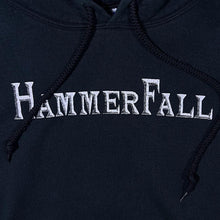 Load image into Gallery viewer, HammerFall "Steel Meets Steel" Power Heavy Metal Music Band Black Hoodie
