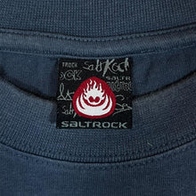 Load image into Gallery viewer, Early 00&#39;s SALTROCK &quot;Roots Rewind&quot; Surfer Skate Logo Graphic Faded T-Shirt
