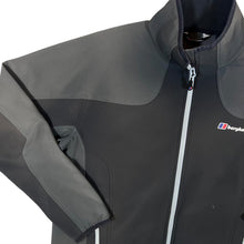 Load image into Gallery viewer, BERGHAUS Classic Dark Grey Light Fleece Lined Zip Sweatshirt Jacket
