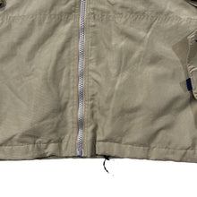 Load image into Gallery viewer, Early 00&#39;s DIADORA Classic Beige Mini Logo Hooded Windbreaker Jacket
