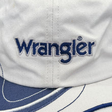 Load image into Gallery viewer, Early 00’s WRANGLER Embroidered Spellout Mesh Panel Patterned Baseball Cap

