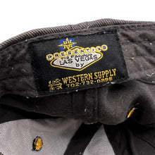 Load image into Gallery viewer, Early 00’s LAS VEGAS Embroidered Souvenir Spellout Distressed Faded Baseball Cap
