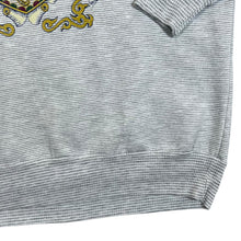 Load image into Gallery viewer, Vintage FLORIDA (1993) Seahorse Souvenir Spellout Graphic Micro Striped Buttoned Sweatshirt
