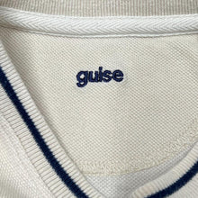 Load image into Gallery viewer, Early 00&#39;s GUISE Classic Basic Striped Trim Short Sleeve V-Neck T-Shirt
