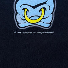 Load image into Gallery viewer, Vintage Screen Stars WWF (1998) The Rock “Layin’ The Smack Down” Wrestling T-Shirt
