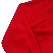 Load image into Gallery viewer, GAP Classic Embroidered Big Logo Spellout Red Zip Hoodie
