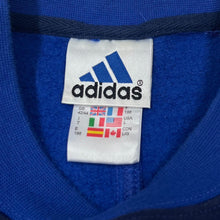 Load image into Gallery viewer, Vintage 90’s ADIDAS Colour Block Embroidered Logo Crewneck Sweatshirt
