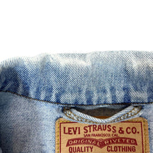 Load image into Gallery viewer, Vintage LEVI&#39;S Classic Blue Denim Cotton Trucker Jacket
